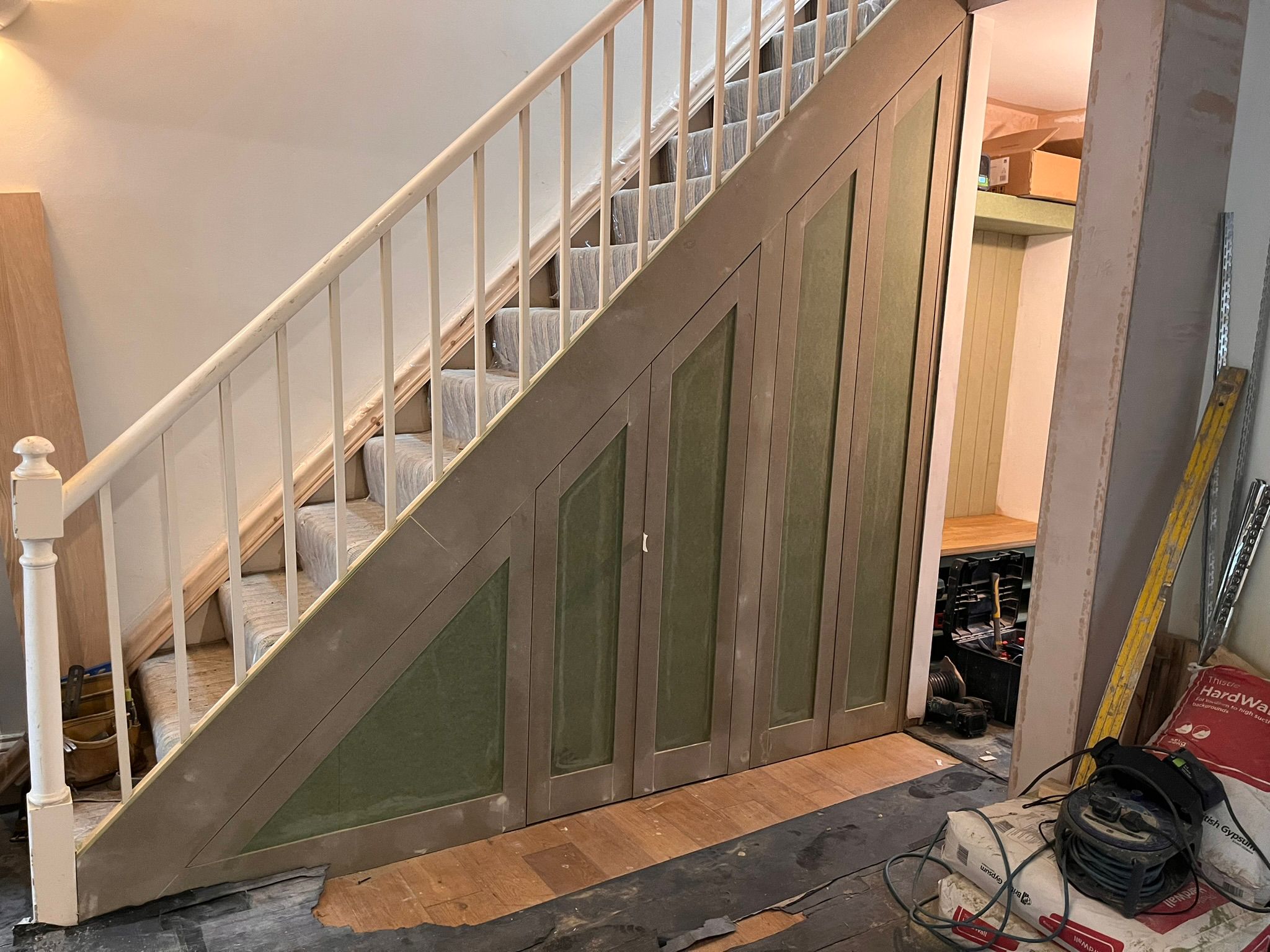 Timber roof structure